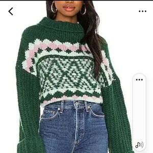 Free People NWTs Alpine Pullover Sweater